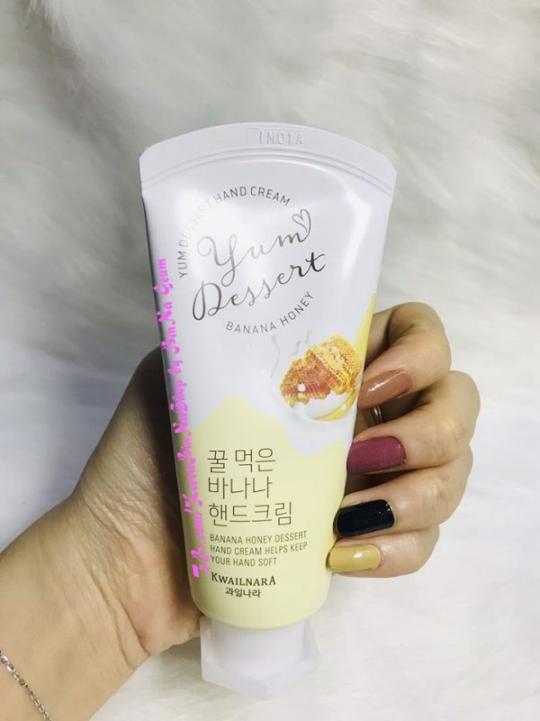 Kem dưỡng da tay KwailNara Yum Dessert Banana Honey Handcream (9)
