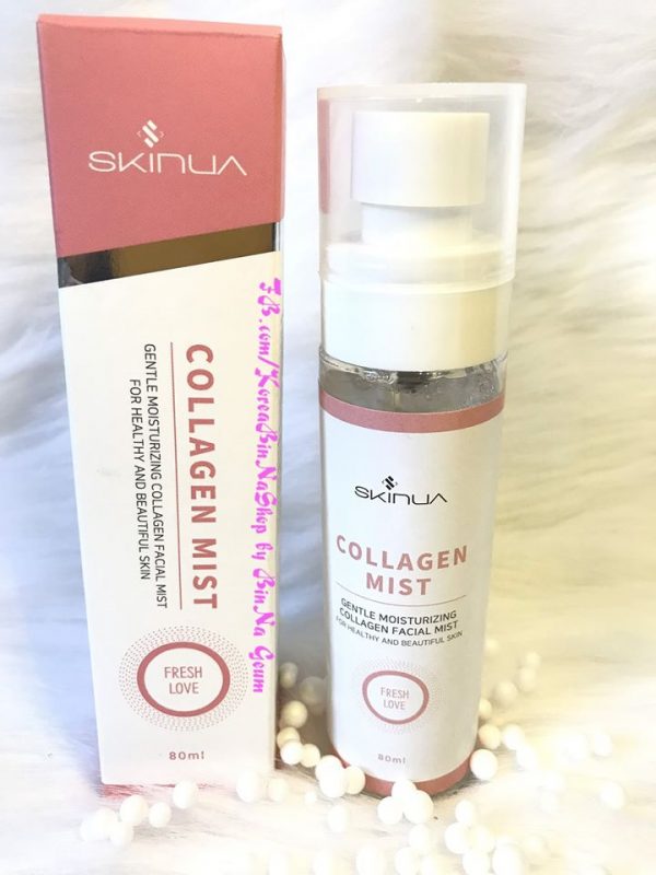 Xịt khoáng Collagen Hàn Quốc Skinua Collagen Mist Fresh Love