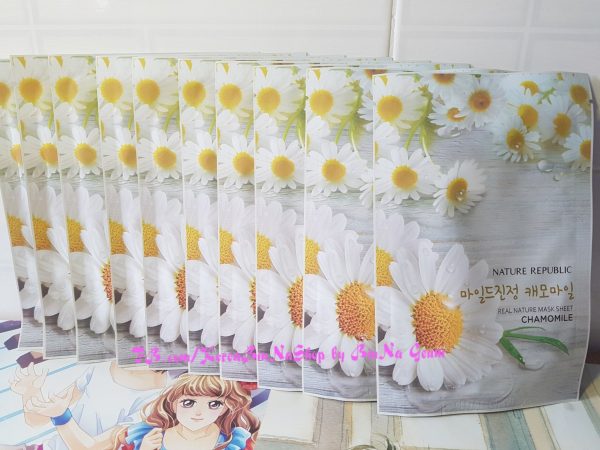 Mặt nạ HQ Nature Republic Real Nature Chamonmile Mask Sheet