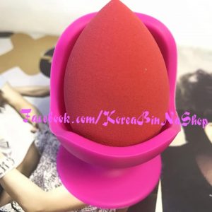 Kệ Ghế để bông trang điểm Hàn Quốc siêu đáng yêu - Korea Beauty Items Soft Wonder Blender Holder