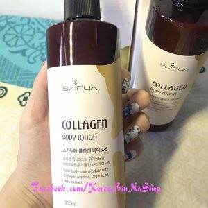 Sữa dưỡng thể Collagen - Skinua Collagen Body Lotion 스키누아 콜라겐 바디로션