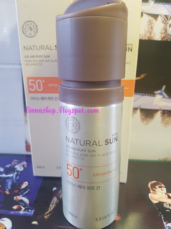 Kem chống nắng mát lạnh The Faceshop Natural Sun Eco Ice Air