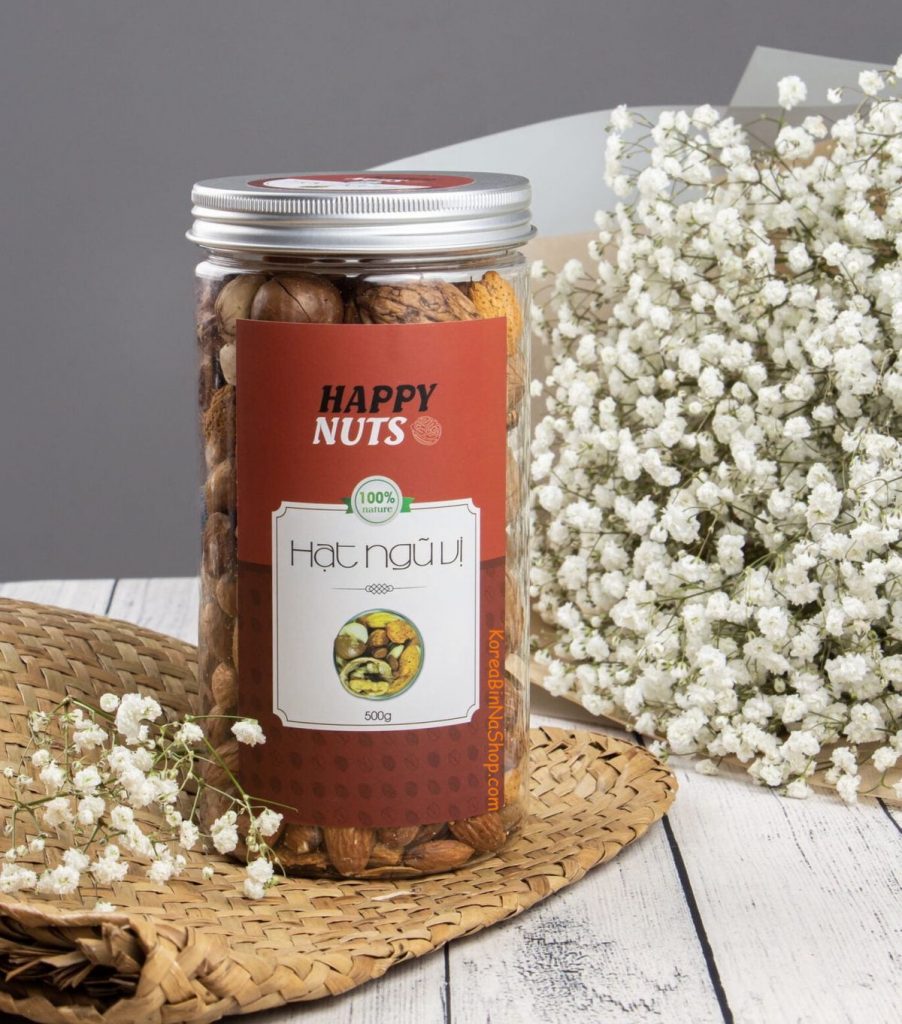 Hạt Ngũ Vị Mix Mỹ USA 5 Mixed Nuts 500gr - Happy Nuts