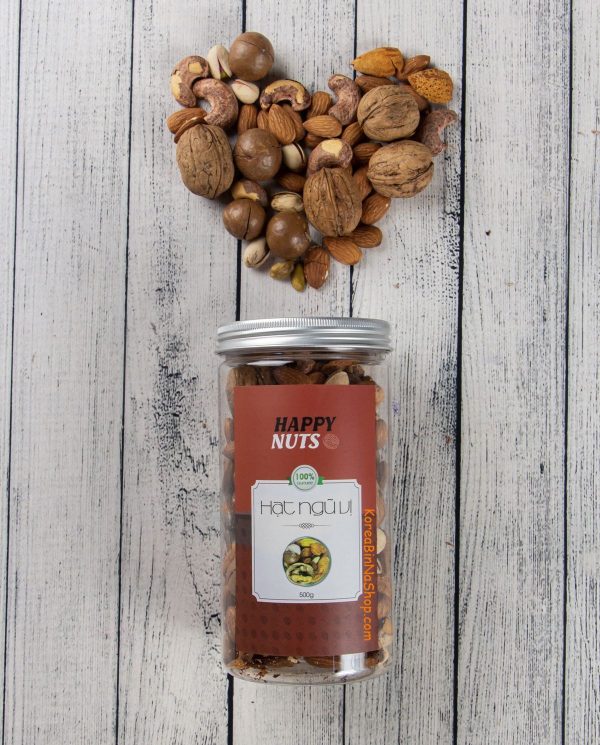 Hạt Ngũ Vị Mix Mỹ USA 5 Mixed Nuts 500gr - Happy Nuts