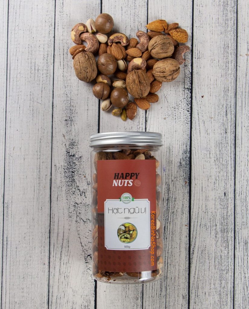 Hạt Ngũ Vị Mix Mỹ USA 5 Mixed Nuts 500gr - Happy Nuts