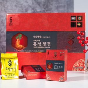 Hồng Sâm Lát Tẩm Mật Ong Sobaek Korea 20gr x 10 gói Red Ginseng Slice 소백고려 홍삼절편