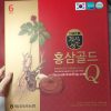 Hồng Sâm Nhung Hươu Linh Chi Hàn Quốc Q Gold GaeSeongSangIn Korean Red Ginseng Gold 50ml x 30 gói 개성상인 홍삼 골드 큐 액기스 음료