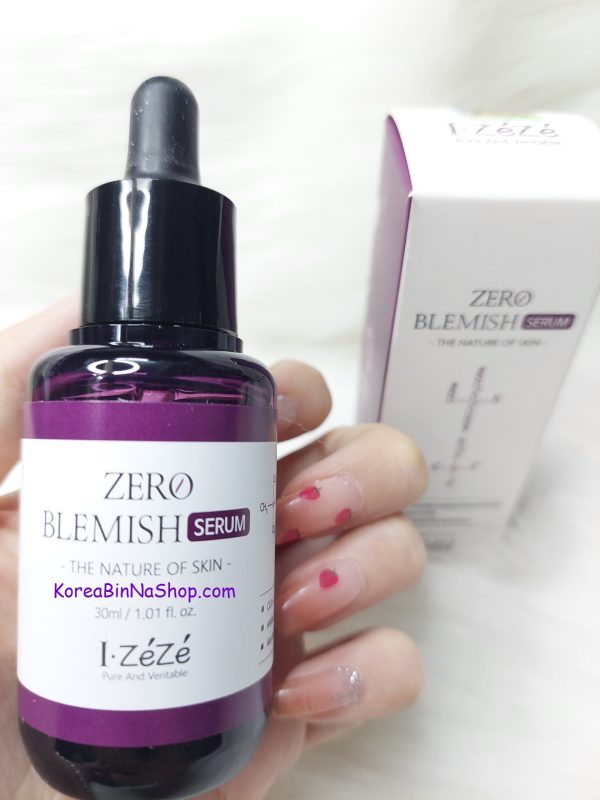 Tinh chất dưỡng ẩm sâu dịu da Izeze Zero Blemish Serum 30ml 아이제제 제로 블레미쉬 세럼