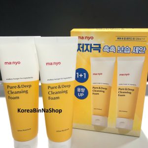 Sữa Rửa Mặt Sạch Sâu Hàn Quốc Manyo Pure & Deep Cleansing Foam 120ml 마녀공장 퓨어 딥 클렌징폼