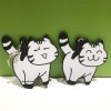 Móc khóa mèo bi xoay hài hước Cho Người Ngứa tay, buồn tay Keychain mèo xoay bi vui nhộn dễ thương sáng tạo In 3D – Robo3DLab