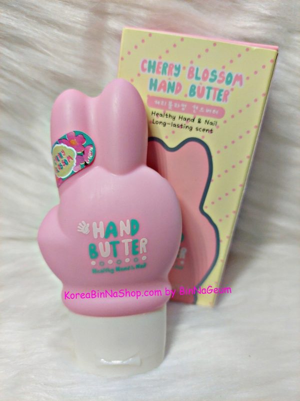 Kem dưỡng da tay Hongik Skin Cherry Blossom Hand Butter 50ml 홍익스킨 체리 블라썸 핸드버터