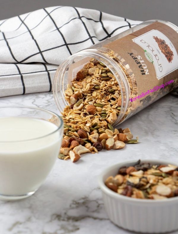 HẠT NGŨ CỐC GRANOLA 500GR - HAPPY NUTS