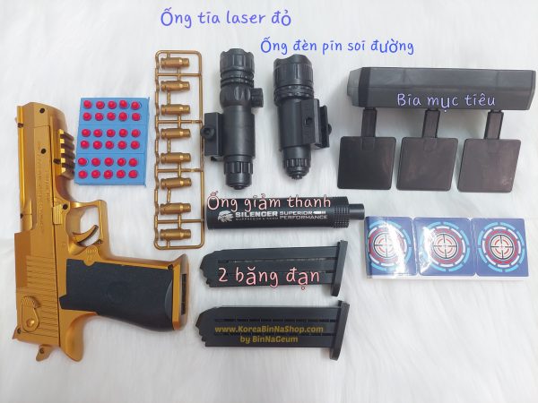 Súng đồ chơi đạn xốp Quảng Châu Đại bàng sa mạc