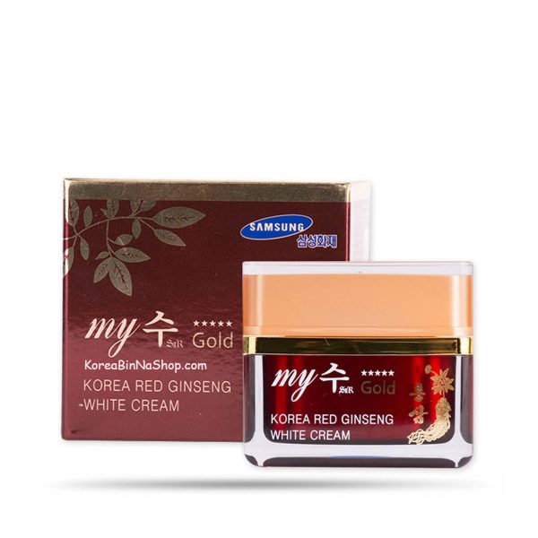 Kem Sâm My Su S II R Gold Korea Red Ginseng White Cream 50ml 마이수 에스투알 홍삼 화이트 크림