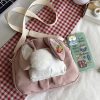 Túi Đeo Chéo Nữ Tai Thỏ Dễ Thương Phong Cách Hàn Quốc Nhật Bản
