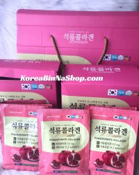 Nước Collagen Lựu Hàn Quốc KFG Pomegranate Collagen 석류콜라겐 20 gói x 50ml