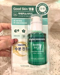 Tinh chất rau má Nature Republic Good Skin Madecassoside Ampoule 30ml 네이처리퍼블릭 굿 스킨 마데카소사이드 앰플