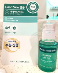 Tinh chất rau má Nature Republic Good Skin Madecassoside Ampoule 30ml 네이처리퍼블릭 굿 스킨 마데카소사이드 앰플